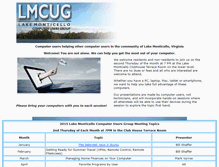 Tablet Screenshot of lmcug.apcug.org